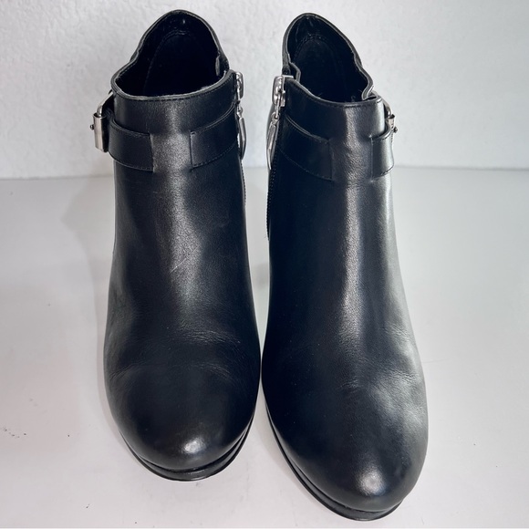 LAUREN by #RALPH LAUREN#  Black 🖤 Ankle Dress Booties - Picture 7 of 16